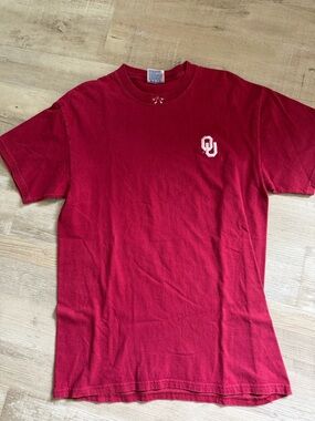 Crimson OU Short-Sleeve Logo Tee